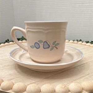 International China Stoneware Welcome Home Cup & Saucer Set Japan